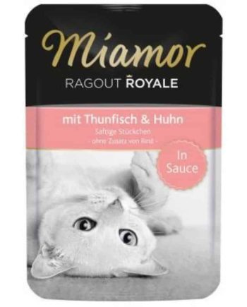Finnern Miamor Ragout Royale konservai katėms 100 g (Vištiena, žuvis)