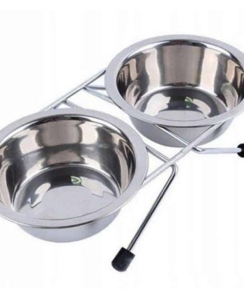 Dubenėliai Metaliniai Su Stovu 2x950ml/16cm