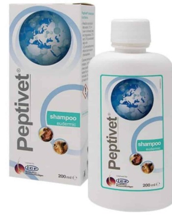 Peptivet euderminis šampūnas šunims ir katėms