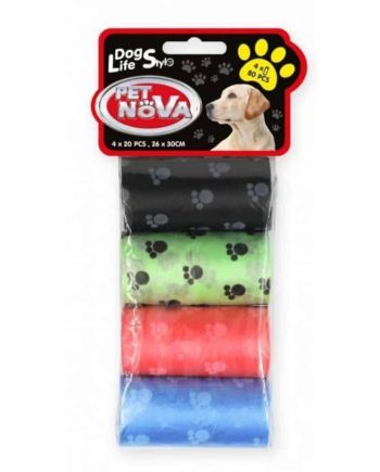 PETNOVA Higieniniai Maišeliai Ekskremantams 4x20vnt