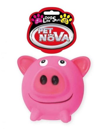 PETNOVA KIAULĖ Vinilo Žaislas Šunims 10cm