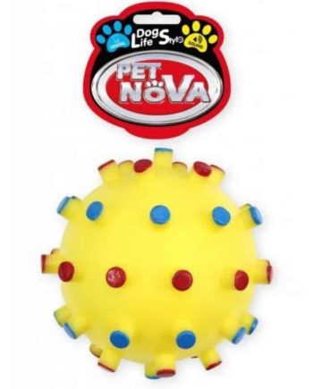 PETNOVA Žaislas Cypiantis Spygliuotas Kamuolys 12cm