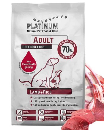 Platinum Adult Lamb+Rice