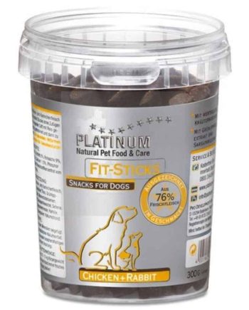 Platinum Fit-Sticks Chicken + Rabbit - skanėstas šunims