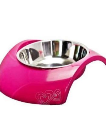 ROGZ Dubenėlis Bowzl Luna Medium Pink 350ml