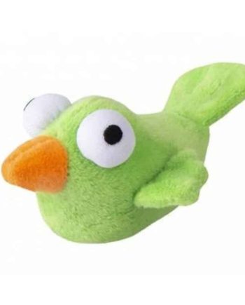 ROGZ Catnip Plush Bird Žalias Paukštis 11cm