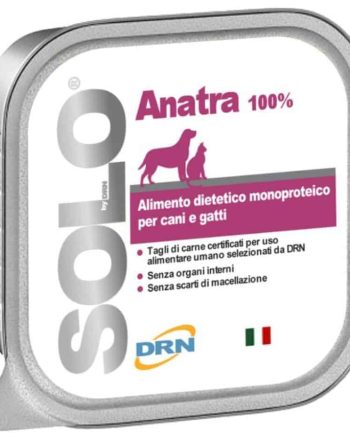 Solo konservai šunims ir katėms "Anatra" su antiena