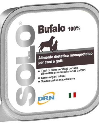 Solo konservai šunims ir katėms "Bufalo" su bizoniena