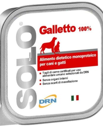 Solo konservai šunims ir katėms "Galletto" su vištiena