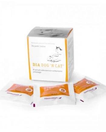 Dia Dog&Cat papildas sutrikusiai žarnyno absorbcijai ir ūmiam sutrikimui gydyti