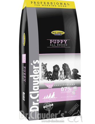 DR. CLAUDER'S PUPPY subalansuotas sausas maistas mažiems šuniukams 20kg