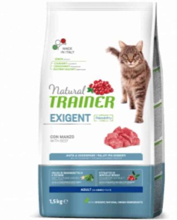 TRAINER NATURAL CAT EXIGENT SU JAUTIENA - 1.5kg