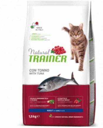 Sausas maistas katėms TRAINER NATURAL CAT SU TUNU