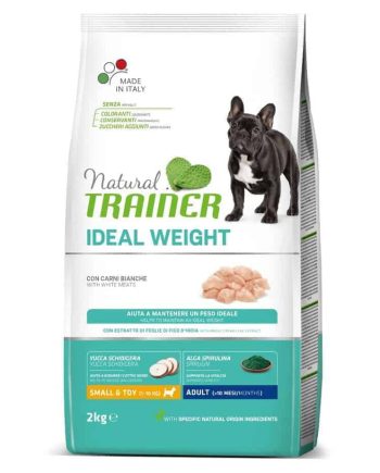 NATURAL TRAINER ADULT IDEAL WEIGHT MINI SU BALTA MĖSA