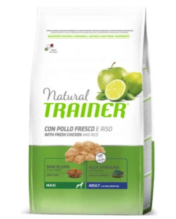 TRAINER NATURAL ADULT MAXI SU VIŠTIENA 12kg