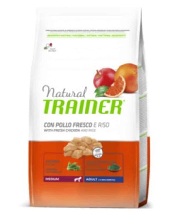 TRAINER NATURAL ADULT MEDIUM SU VIŠTIENA 3kg