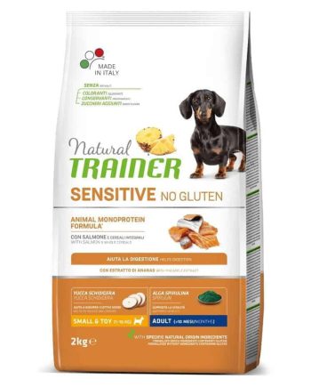 NT ADULT DOG SENSITIVE NO GLUTEN MINI SALMON SU LAŠIŠA
