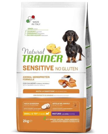 NT DOG SENSITIVE MATURITY MINI SENJORAMS SU LAŠIŠA 2kg