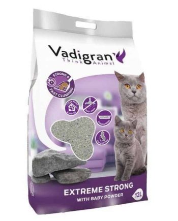 VADIGRAN Kačių Kraikas Clump Extreme Strong 12kg