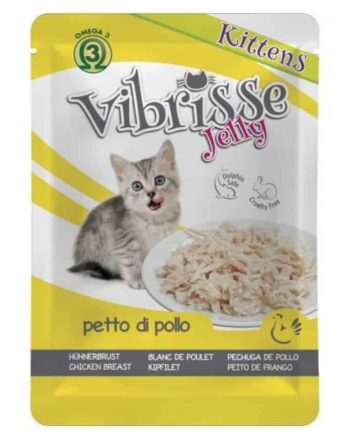 VIBRISSE Konservai Kačiukams Vištienos Krūtinėlė 70g
