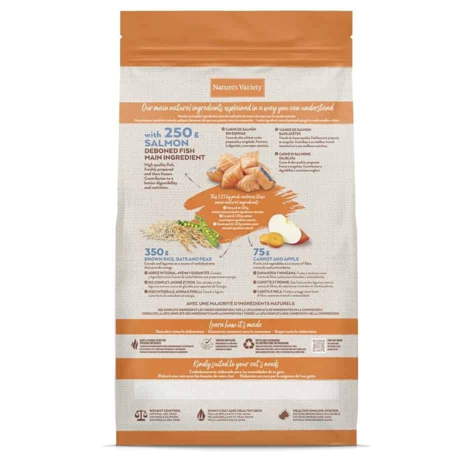 Nature's Variety Original STERILIZED katėms su lašiša