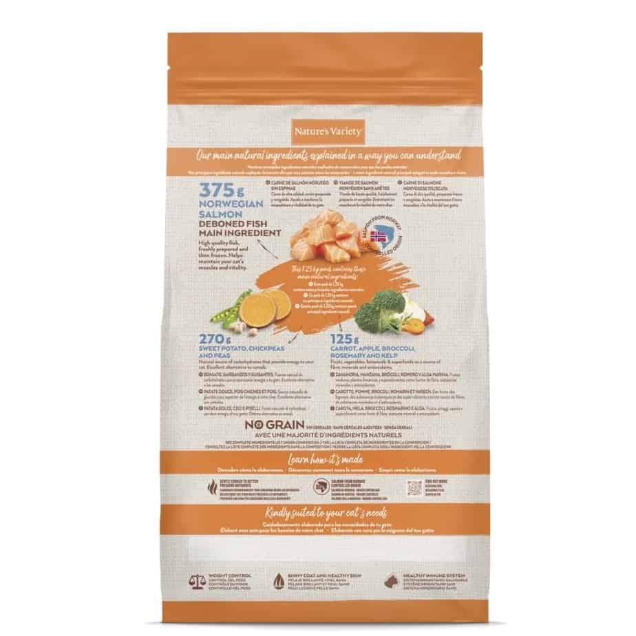 Nature's Variety SELECTED STERILIZED CAT katėms su norvegiška lašiša