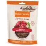 Nature'S Variety Superfood Snacks Skanėstai Su Jautiena 85G