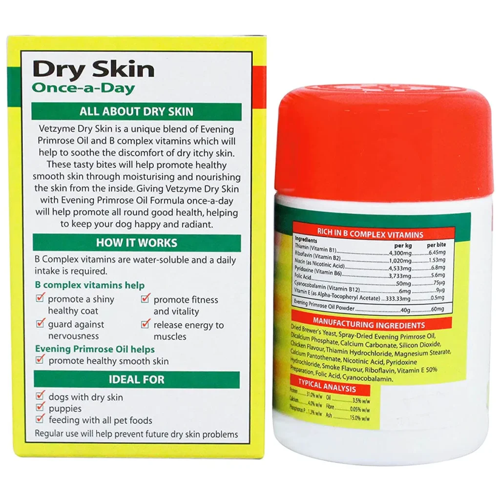 VETZYME DRY SKIN - PAPILDAS ESANT SAUSAI ODAI N30