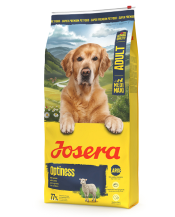 Josera - Optiness Sausas maistas šunims su ėriena 12.5 Kg